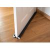 Set of 2 Draught Blockers, Black/White, black