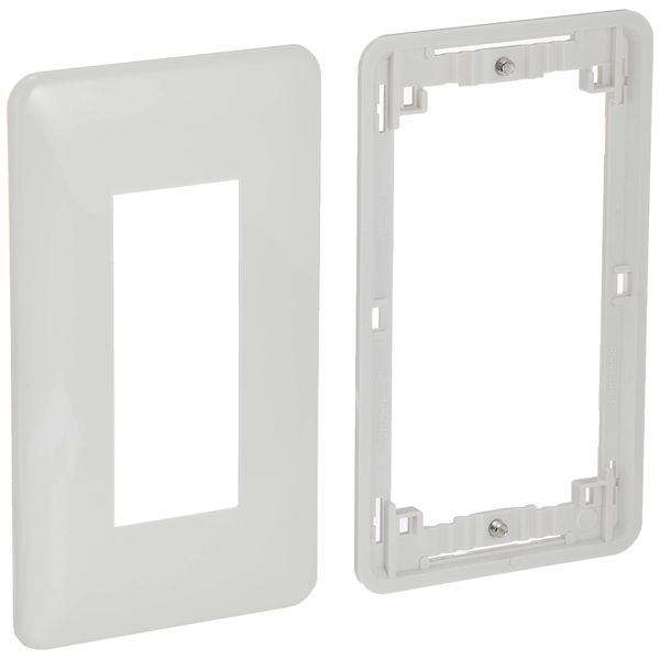 Panasonic WN6003SW Modern Plate for 3 Co., White