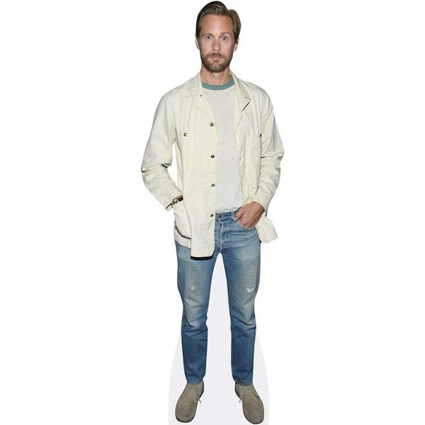 Alexander Skarsgård (White Jacket) Mini Size Cutout