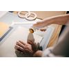 Fiskars Titanium Rotary Cutter, Handle (45mm), Orange, White, Grey, Standard Size