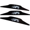 100% 51023-010-02 Mud-Flap for SVS System - Includes 3 Mud Flaps