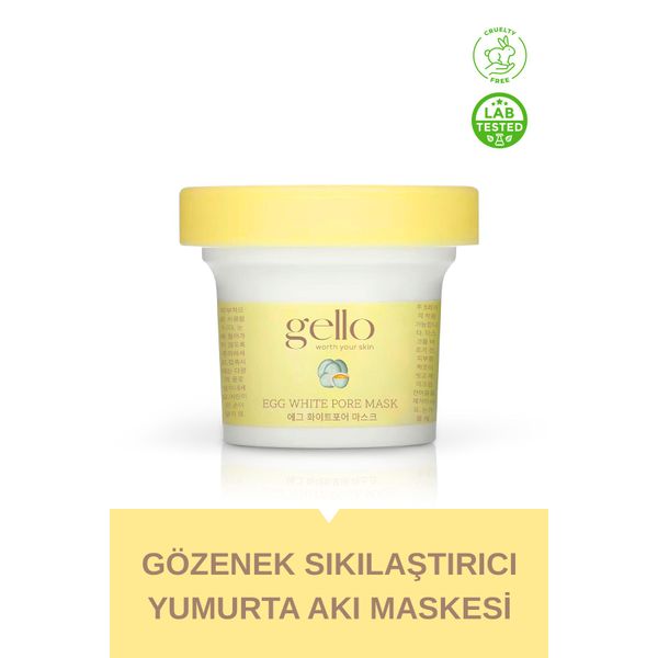 Gözenek Sıkılaştırıcı Yumurta Akı Maskesi - Egg White Pore Mask