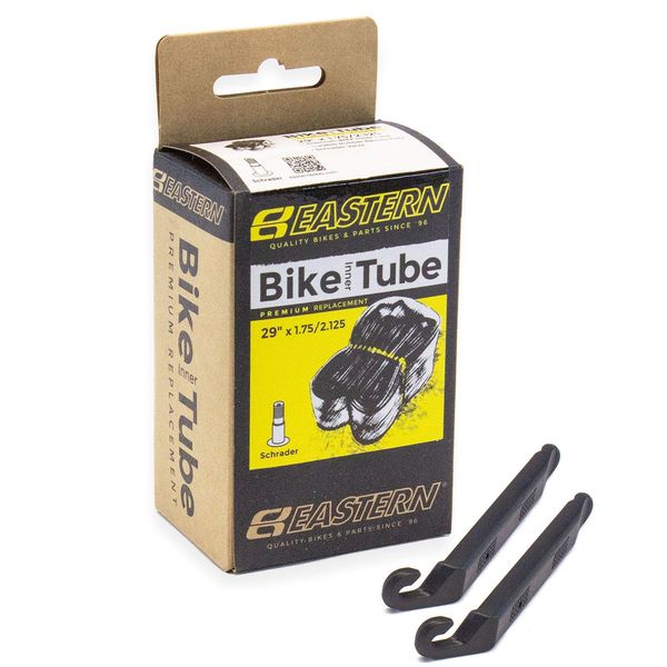 Eastern Bikes 29" Premium Inner Tube Replacement Kit, Schrader Valve (1 Pack)