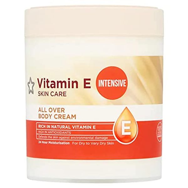 Superdrug Vitamin E Intensive All Over Body Cream 475ml