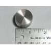 Silver 6mm-Stem Knob & White Wall Plate for M&S Volume Control