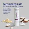 Native Plastic Free Deodorant | Natural Deodorant for Women and Men, Aluminum Free with Baking Soda, Probiotics, Coconut Oil and Shea Butter | Lavender & Rose