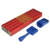 Faithfull FAICPRKIT Carpenter's Pencil Kit Red Sharpener Holder Medium (Pack 12)