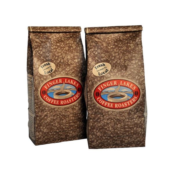 Finger Lakes Coffee Roasters, Cinnamon Hazelnut Coffee, Ground, 16-ounce bags (pack of two)