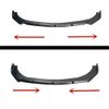 Universal 3 Segment For Mazda 626 1998-2002 Front Bumper Lip Splitter Spoiler