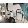 Miumaeov Folding Wall Table, Foldable Caravan External Desk, RV Drop-Leaf Hanging Dining Table for Camper Van Picnic, Computer Workstation