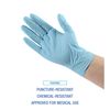 Boardwalk Disposable Examination Nitrile Gloves, Small, Blue, 5 mil, 100/Box