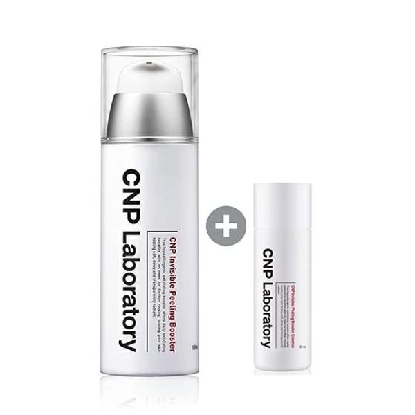 CNP Official Limited Edition Invisible Peeling Booster (Introduction Lotion) 3.4 fl oz (100 ml) + 1.0 fl oz (31 ml) Set
