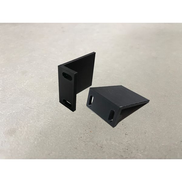 2 Pack - 1U 19" Network Rack Bracket Ears Universal Mount - 3D Printed