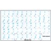 Pashto Keyboard Labels Layout with Blue Lettering Transparent Background