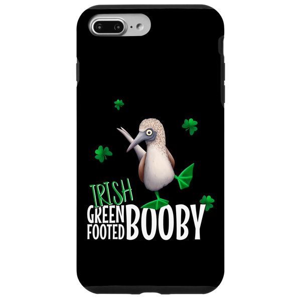 iPhone 7 Plus/8 Plus Irish Step Dancer Green-Footed Booby St Patty Humor Case