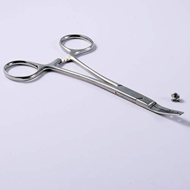 1pc Sterile Surgical Steel Dermal Anchor Holding Tool Plier