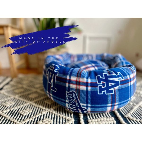 LA Dodgers Gift Cat Bed Dodgers Fans Gift For Pet Lovers Fun Gift For Cat