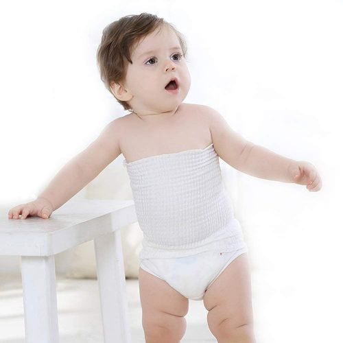 Baby Belly Button Band Cotton Gtube Covers Belly Protector Wraps Bellies Umbilical Hernias Truss Belt for Baby Toddler Boys Girls