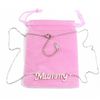 Kigu Mummy Personalized Name - Silver Tone Necklace - Adjustable Chain 16" - 19" Packaging
