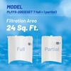 POOLPURE FS-2002 24 Sq.Ft DE Grid Pool Filter Set Replace Unicel FS-2002,PFS1224