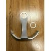 Rolled License Plate Relocation Tag Bracket for HARLEY-DAVIDSON STREET All Years