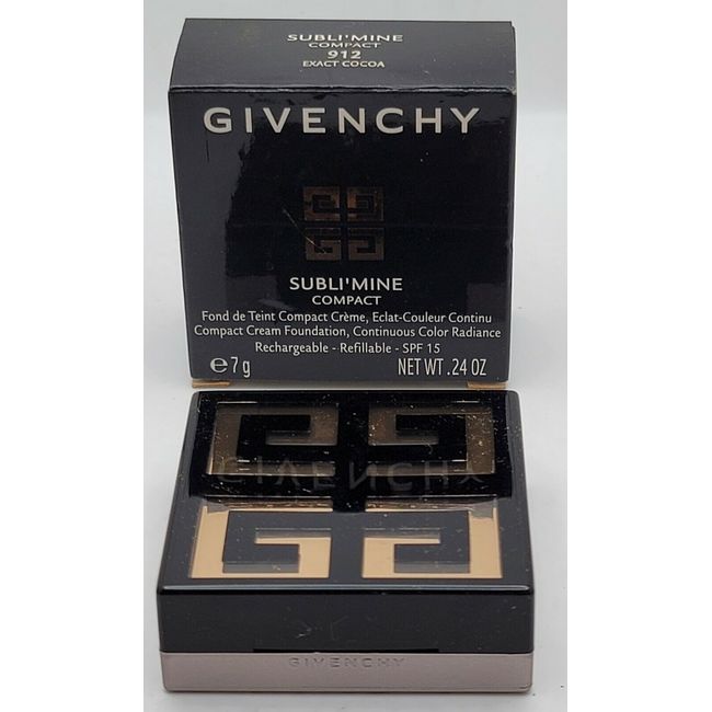 GIVENCHY SABLI'MINE COMPACT TEINT COMPACT CREAM # 914 EXACT BROWNIE, NIB