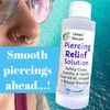 Urban ReLeaf Piercing Relief Solution ! Safely Clean, Soothe & Gently Heal New, Irritated and Keloid Piercings. 100% Natural Sea Salt, Tea Tree, Rosemary