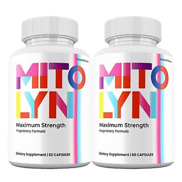 Mitolyn Capsules, Max Strength Supplement,  Mito lyn Keto Pills (2 Pack)