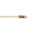 Kigu Sofia Personalised Milan Name Necklace - 18ct Silver Tone Plated Packaging