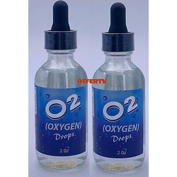 2 Oxygen 02 Liquid Drops Promotes Healthy Stabilized Cellular Energy Levels