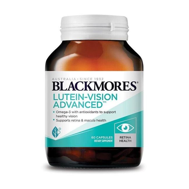 [Blackmores] Lutein-Vision Advanced 60 Capsules Vision Health