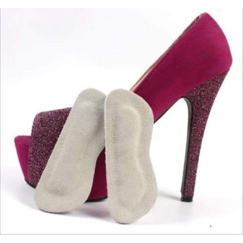 PEDIMEND™ Heel Pads Cushion (2PAIR - 4PCS) | Suede Leather Back of Heel Cushions Grips | Heel Liner Cushions for High Heels | for Men and Women | Foot Care | UK Seller