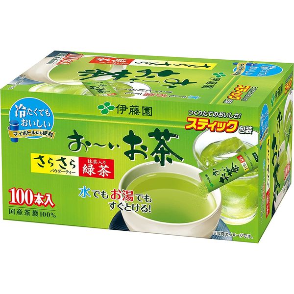 ITOEN Cucumber Ocha Green Tea Powder 0.8g Stick x 100