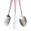 Cutlery Set for Children 3 Piece Arice PK Pink