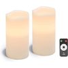 LED Remote Control Electronic Candle - 3 Piece Set
