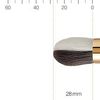 BISYODO Long Series Liquid Foundation Brush - Round Flat Type, Brown