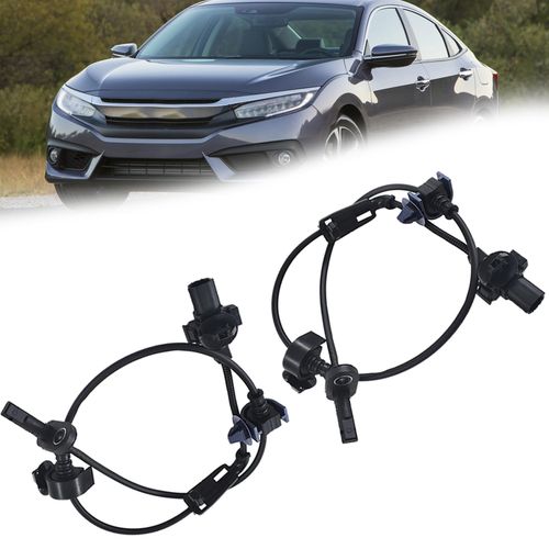 TJHSM Front Left/Right 57450-SNA-003 2Pcs ABS Wheel Speed Sensor 57455-SNA-003 Replacement for Civic 2006-2010 1.3L 1.8L 2.0L