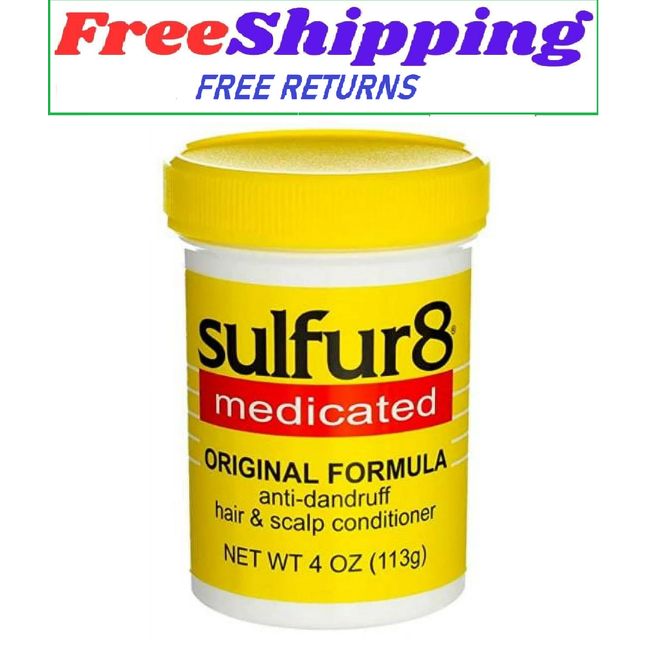 Sulfur8 Medicated Moisturizing Dandruff Relief Deep Conditioner, 4 oz