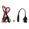 2.1A Motorcycle SAE to USB Cable Adapter Weatherproof Charger Socket Tender