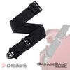 D'Addario 2" Auto Lock Swivel Polypro Guitar Strap, Black, PWSALSV00