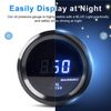 2" 52mm Digital LED Electronic Oil Pressure Gauge Meter W/Sensor 0-150 PSI