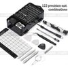 122 In 1 Precision Screwdriver Set Mobile Phone Laptop Computer Repair Tool Kit