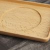 Obon Tray Beech Dessert Plate, Natural
