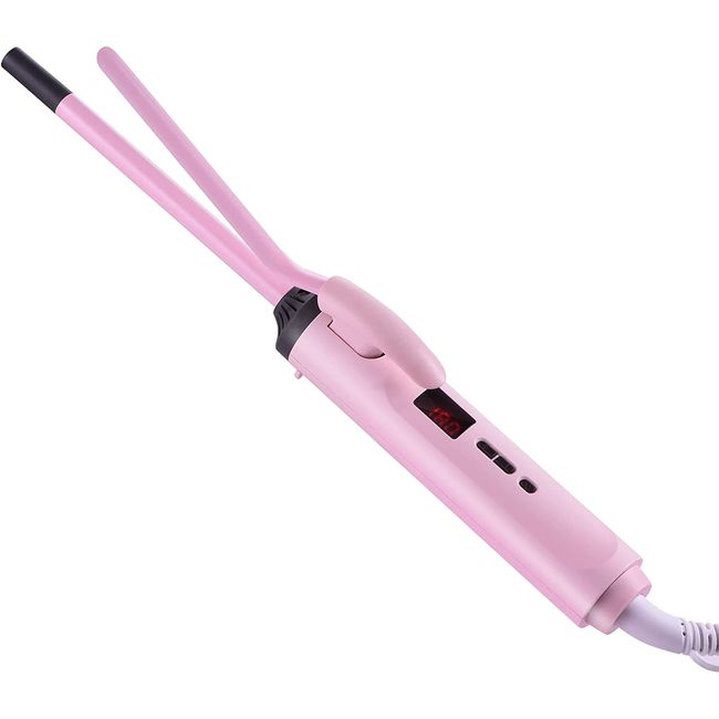 Small Curling Iron for Short Hair,3/8 Inch Small Barrel Skinny Hair Curling