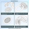 E9 Ear pads Replacement Compatible with Mixcder E9 Headphone Earpads Cushion (Protein Leather/Memory Foam)