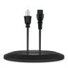 UL 6ft AC Power Cord Cable For Epson WorkForce WF-2930 Wireless AIO Printer Lead