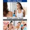 Cordless Water Flosser for Teeth Professional Water Teeth Cleaner Picks Dental Oral Irrigator with 3 Modes & 4 Jet Tips for Braces Gums, IPX7 Waterproof, 300ml Detachable Tank for Mother Day Gift