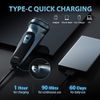 Electric Razor for Men, Mens Electric Shavers, Rechargeable Electric Razor Shaving Machines, with Pop-up Trimmer, 1 Hour Fast Charging, 3D Floating Head, LCD Power Indicator