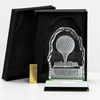 Longridge Challenger Drive Clear Golf Trophy 130mm