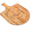 Bamboo Pizza Peel 12 Inch Cutting Board Multiple Uses Ergonomic Handle